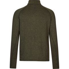 Seeland - Peak half zip funkční triko s dlouhým rukávem pánské Pine green melange