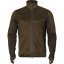 HÄRKILA - Scandinavian fleece mikina pánská Willow green-Deep brown