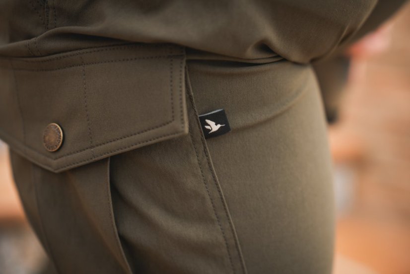 Seeland - Birch zip-off kalhoty-kraťasy pánské Grizzly brown