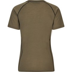 Seeland - Apex Aia Merino funkční triko s krátkým rukávem dámské Covert green