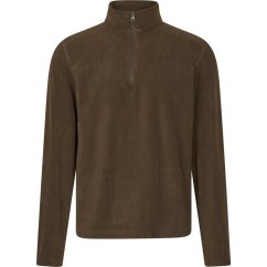 Seeland - Benjamin half zip mikina pánská Dark brown