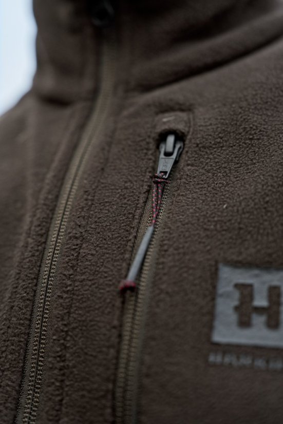 HÄRKILA - Aspire fleece vesta pánská Shadow brown