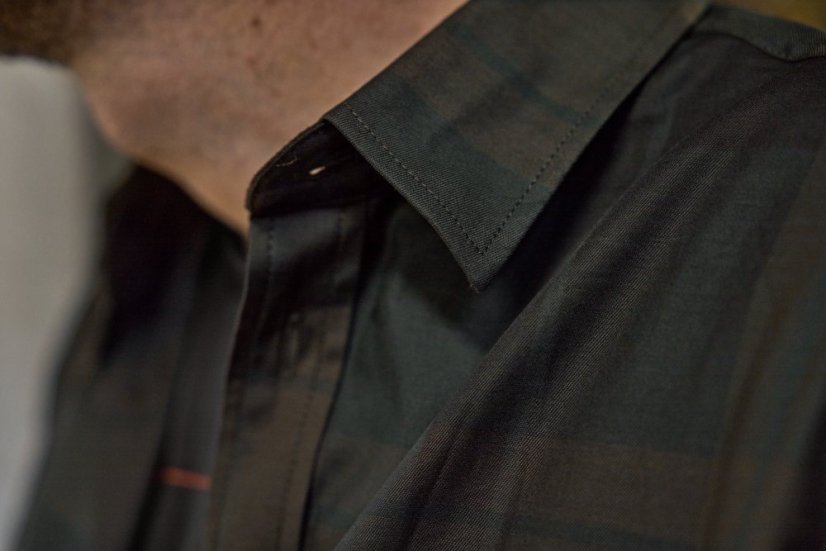 HÄRKILA - Akse košile pánská Shadow brown check