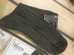 Ponožky lovecké zelené letní