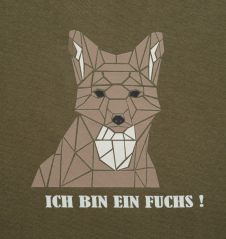 HUBERTUS - triko liška "Ich bin ein Fuchs" dětské Schilf