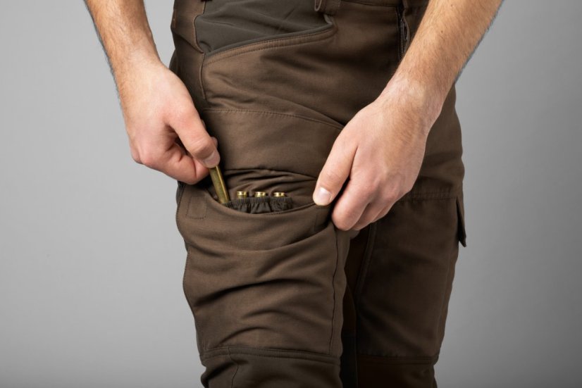 HÄRKILA  - Scandinavian kalhoty pánské Slate brown-Shadow brown