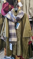 ALAN PAINE - Tarvie vlněná šála Beige