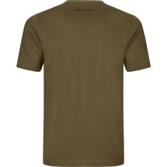 HÄRKILA - H-logo triko pánské Dark olive