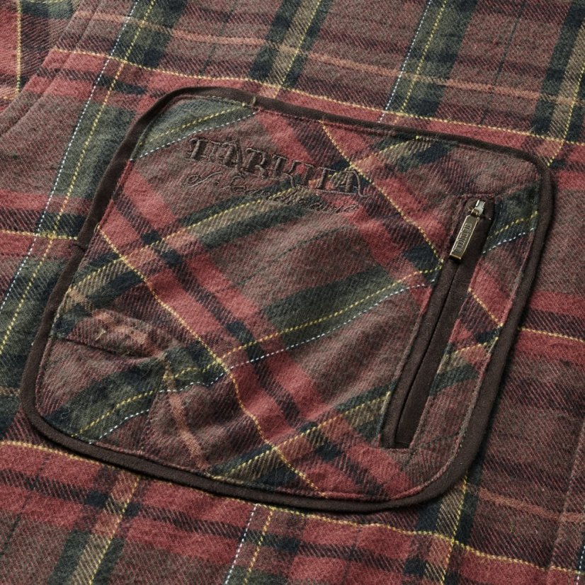 HÄRKILA - Pajala flanelová košile pánská Red check