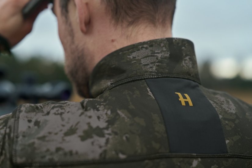 HÄRKILA - Noctyx camo full zip fleece bunda pánská AXIS MSP®Black