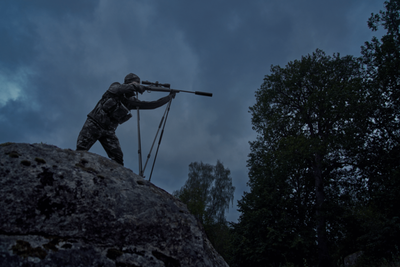 HÄRKILA - Noctyx camo hybrid bunda pánská AXIS MSP® Black-Black