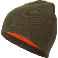 Härkila - oboustranná čepice Willow green-Orange