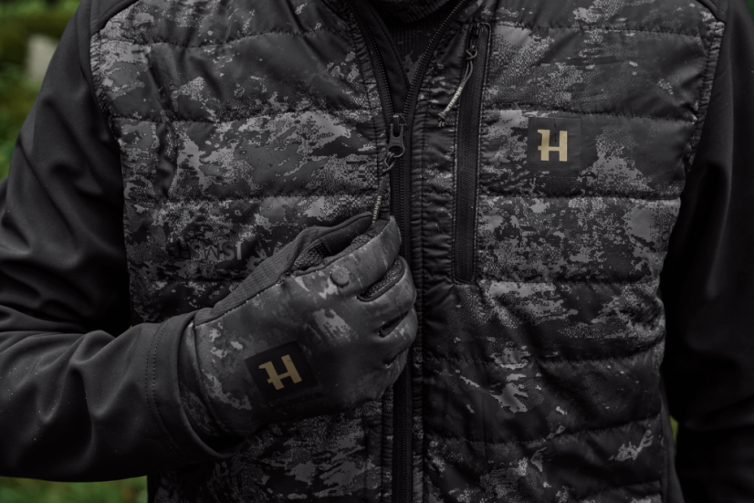 HÄRKILA - Noctyx camo hybrid bunda pánská AXIS MSP® Black-Black