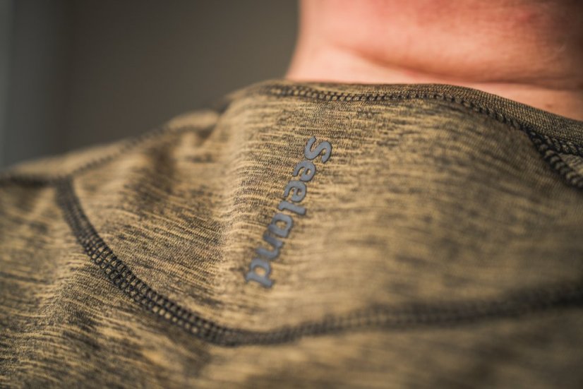 Seeland - Peak funkční triko s dlouhým rukávem pánské Pine green melange