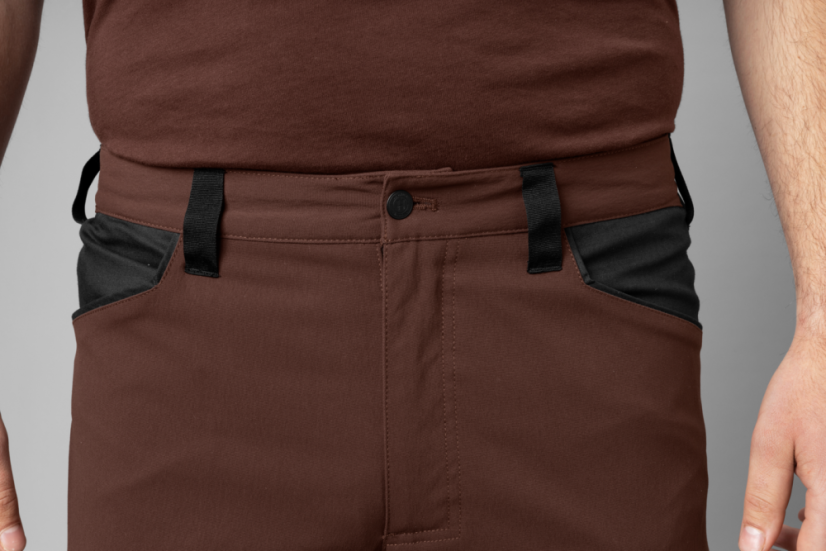 HÄRKILA  - Ragnar kalhoty pánské Burgundy/Black