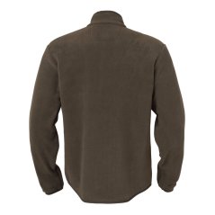 HÄRKILA  - Torsby fleece bunda pánská Dark brown