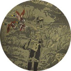 LLOYDS - kravata myslivecká Lovec a lítající kachny