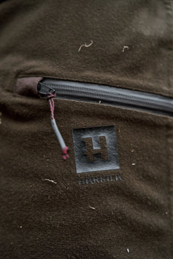 HÄRKILA - Aspire HWS kalhoty pánské Hunting green-Shadow brown