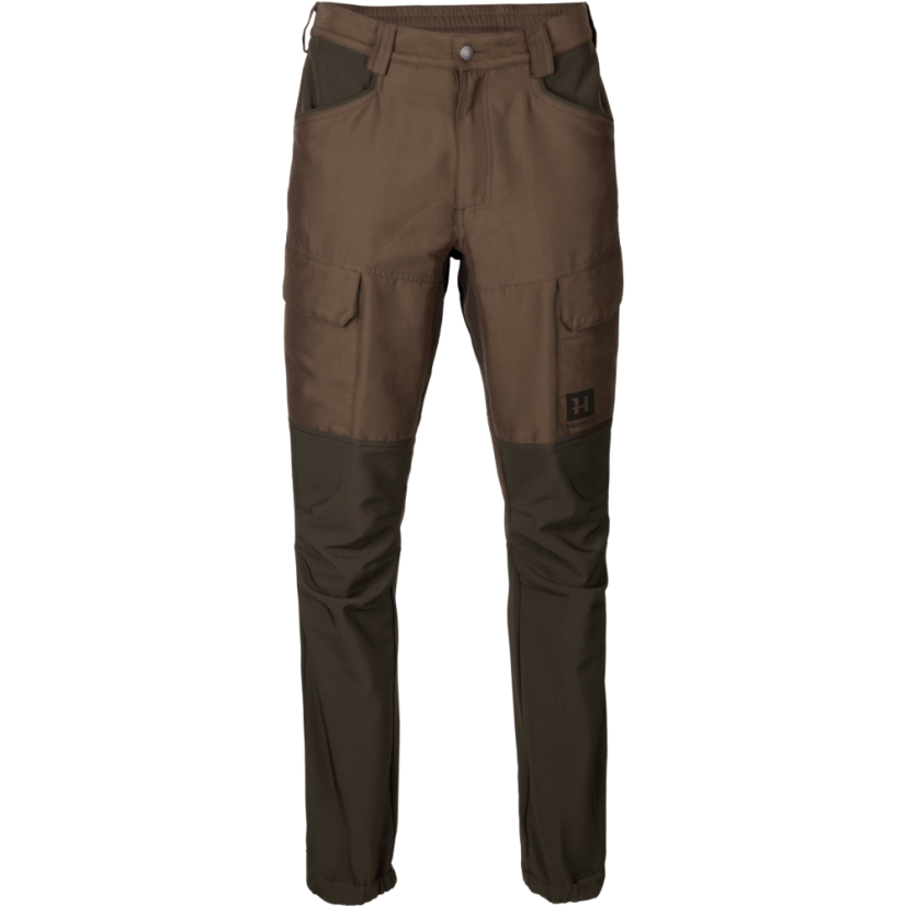 HÄRKILA  - Scandinavian kalhoty pánské Slate brown-Shadow brown