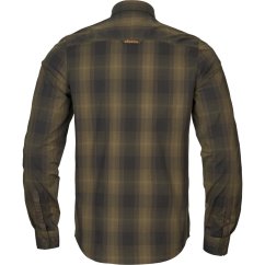 HÄRKILA  - Akkan košile pánská Willow green-Shadow brown
