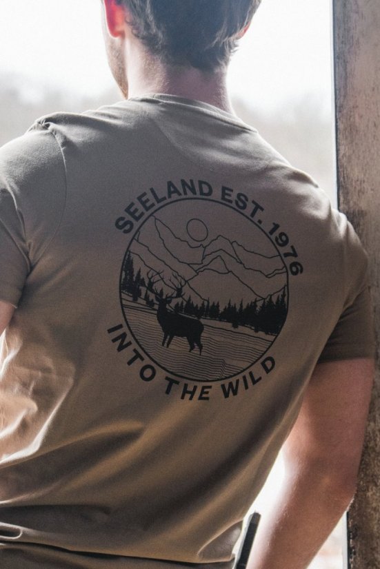 Seeland - Hunting Landscape triko s krátkým rukávem pánské Covert green