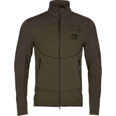 HÄRKILA - Olaf fleece mikina pánská Willow green-Shadow grey