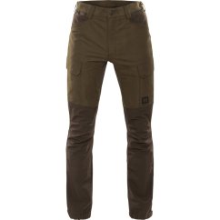 HÄRKILA - Scandinavian kalhoty pánské Willow green-Deep brown