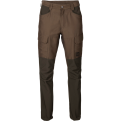 HÄRKILA  - Scandinavian kalhoty pánské State brown-Shadow brown