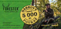 Dárkový poukaz FORESTER 5000