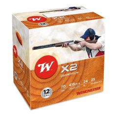 Winchester 12/70 X2 Trap  2,4mm 24 g
