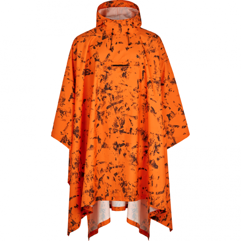 Seeland - Taxus Camo InVis oranžové poncho do deště