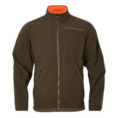 HÄRKILA  - Kamko Blaze fleece oboustranná bunda pánská Orange blaze-Willow green