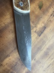 Damaškový nůž zavírací paroží