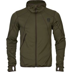 HÄRKILA - Deer Stalker full zip Fleece hoodie pánská Willow green