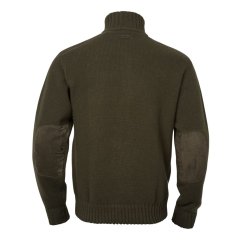 HÄRKILA - Annaboda WSP pletený half zip svetr pánský Willow green