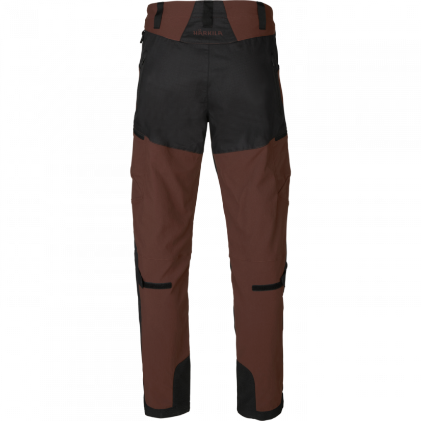 HÄRKILA  - Ragnar kalhoty pánské Burgundy/Black