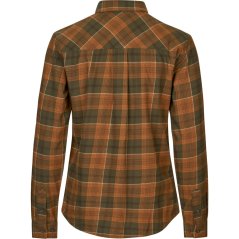 Seeland - Skye flanelová košile dámská Grizzly brown-Terracotta check