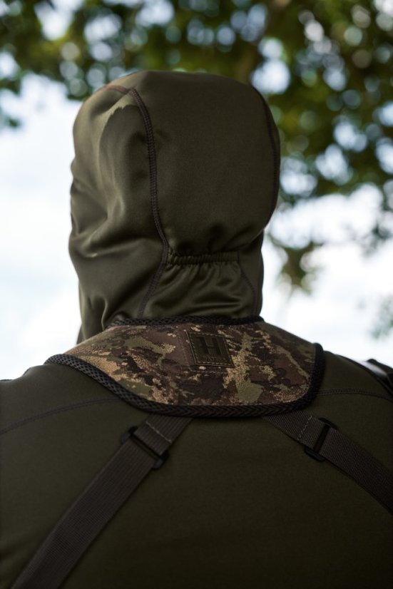 HÄRKILA - Deer Stalker full zip Fleece hoodie pánská Willow green