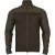 HÄRKILA - Olaf fleece mikina pánská Shadow brown-Forest night