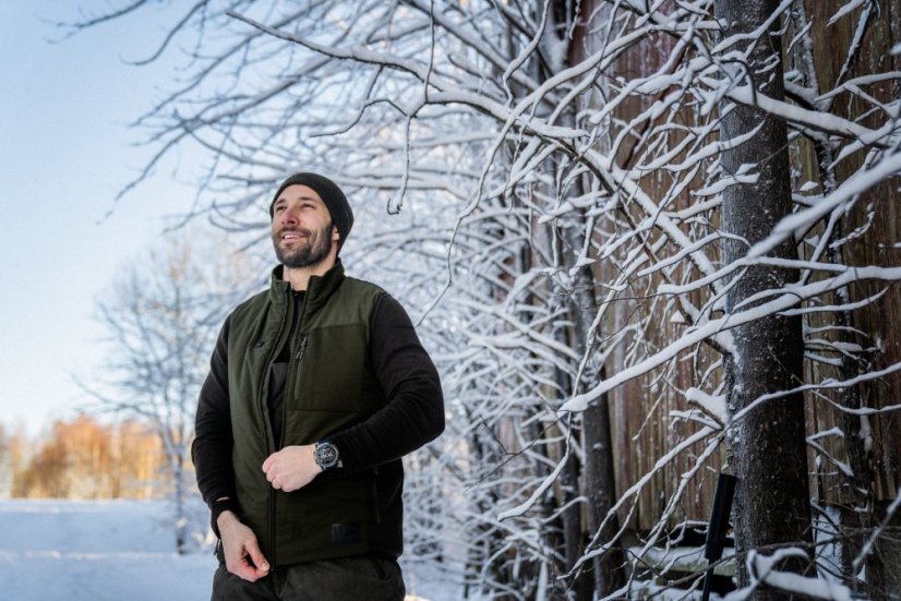 Seeland - Celsius Heat vyhřívaná vesta Pine green