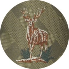 LLOYDS - kravata myslivecká károvaná Jelen