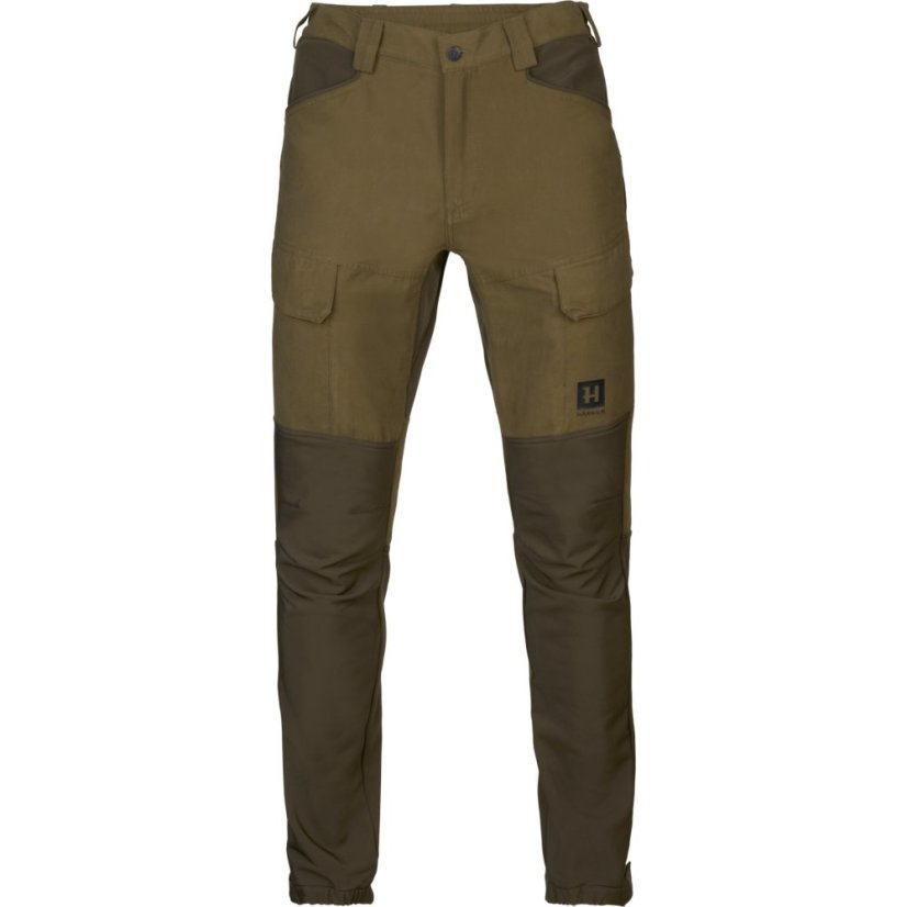 HÄRKILA - Scandinavian kalhoty pánské Dark olive-Willow green