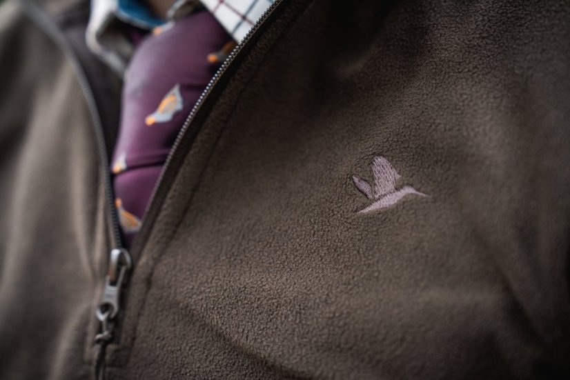 Seeland - Benjamin half zip mikina pánská Dark brown