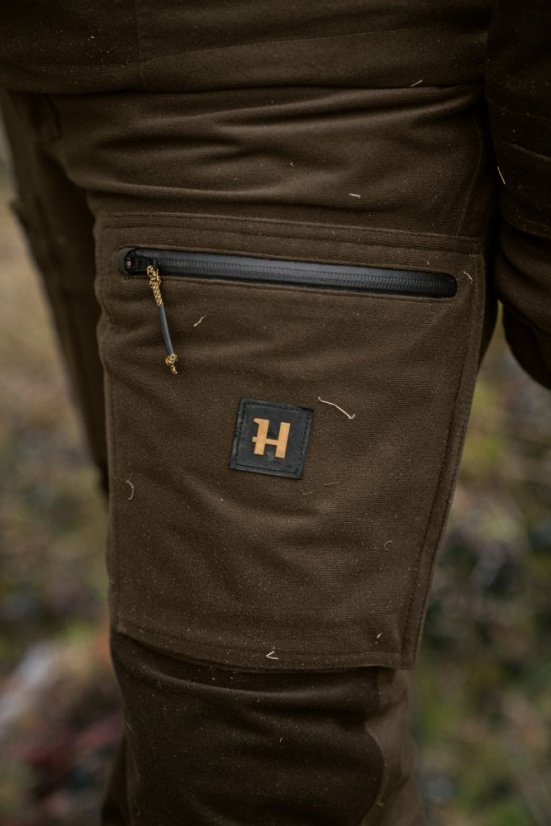 HÄRKILA - Forest Hunter GTX kalhoty pánské Hunting green-Shadow brown