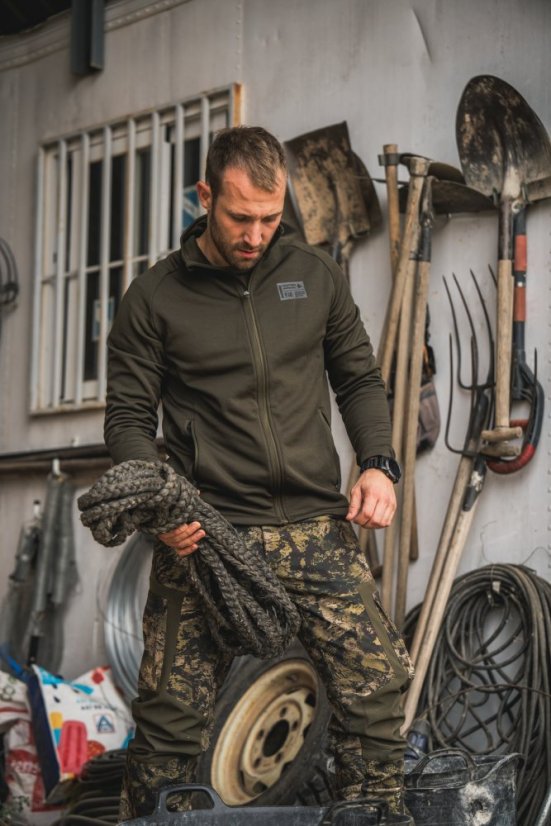 Seeland - Tidal fleece bunda pánská Pine green