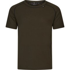 Seeland - Apex Merino funkční triko s krátkým rukávem pánské Pine green