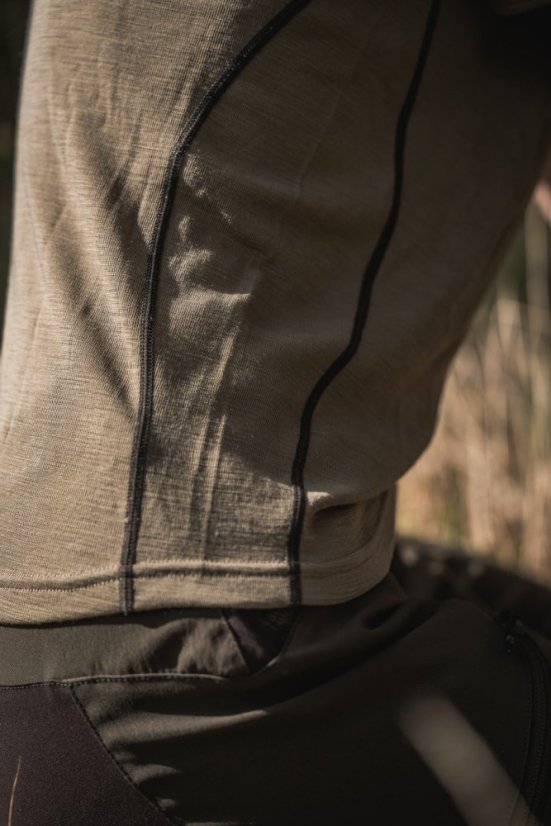 Seeland - Apex Aia Merino funkční triko s krátkým rukávem dámské Covert green