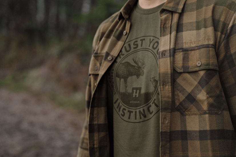 HÄRKILA  - Moose triko pánské Tarmac