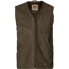 HÄRKILA  - Pro Hunter leather vesta kožená Willow green