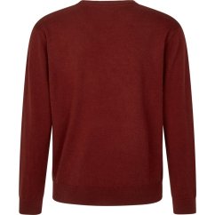 Seeland - Pine V výstřih svetr pánský Merlot